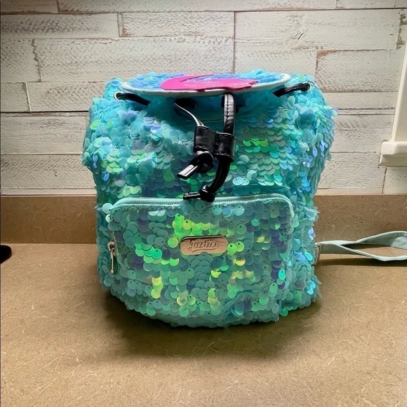 JUSTICE FLAMINGO BACKPACK. - Picture 3 of 5